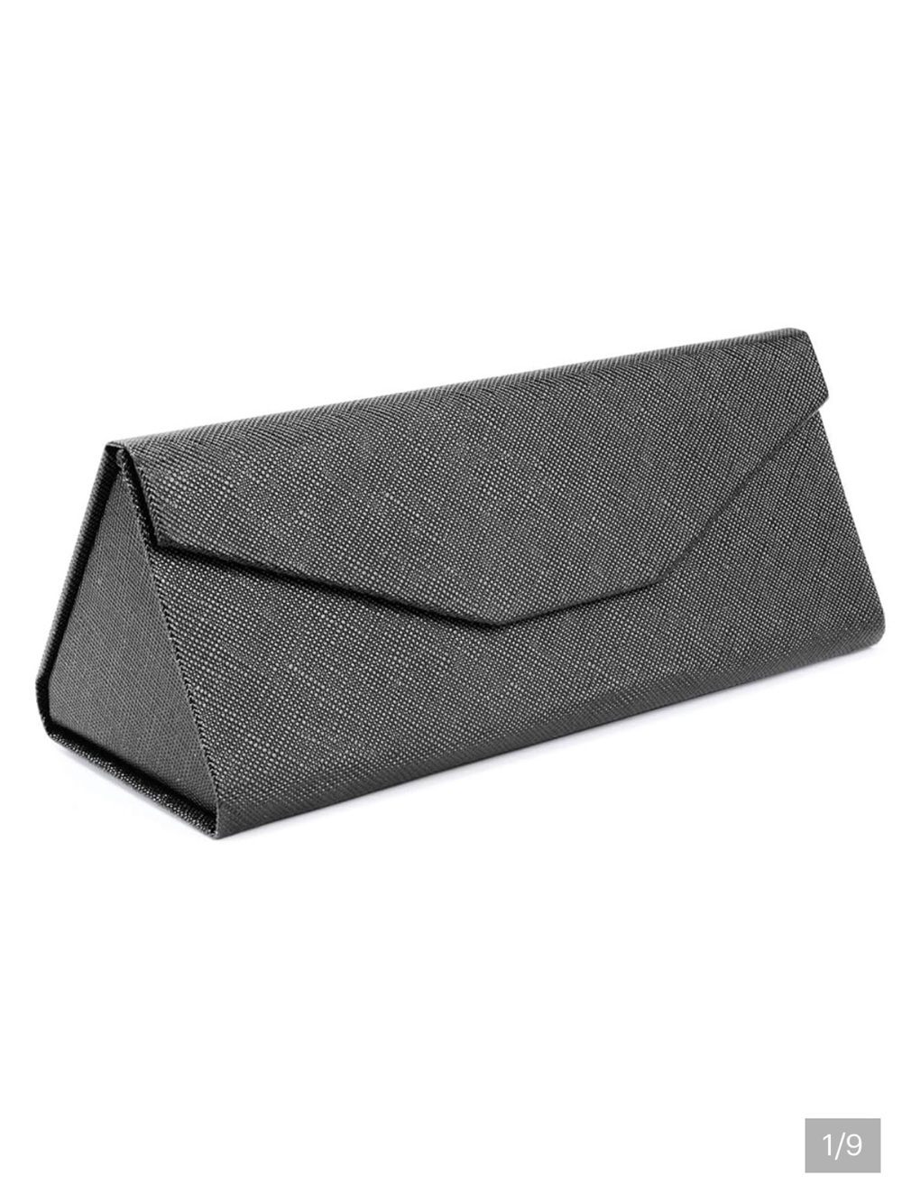 🎅🏻 SALE! Magnetic Eyeglass Case with Backpack Or Purse Hook, black new